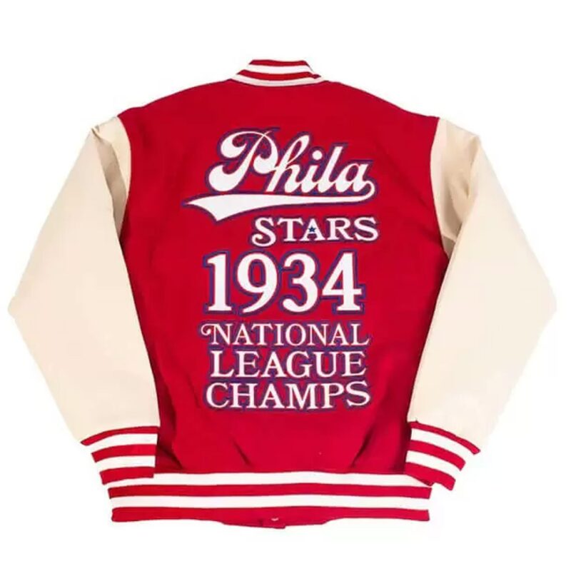 1934 Philadelphia Stars Baseball Red Jacket