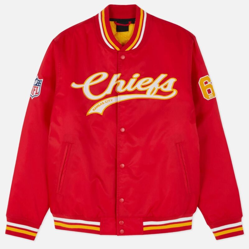 Kansas City Chiefs 60 Varsity Satin Jacket