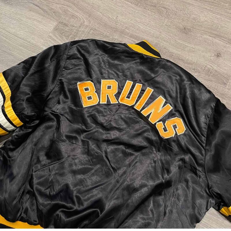 80s Boston Bruins Bomber Jacket