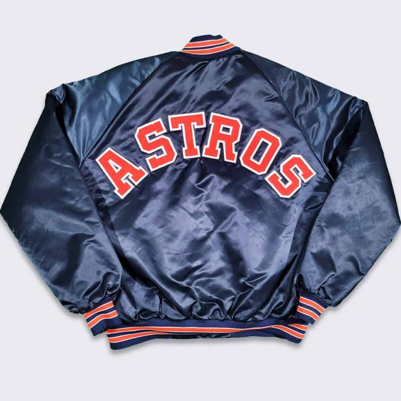 80’s Houston Astros Navy Bomber Jacket