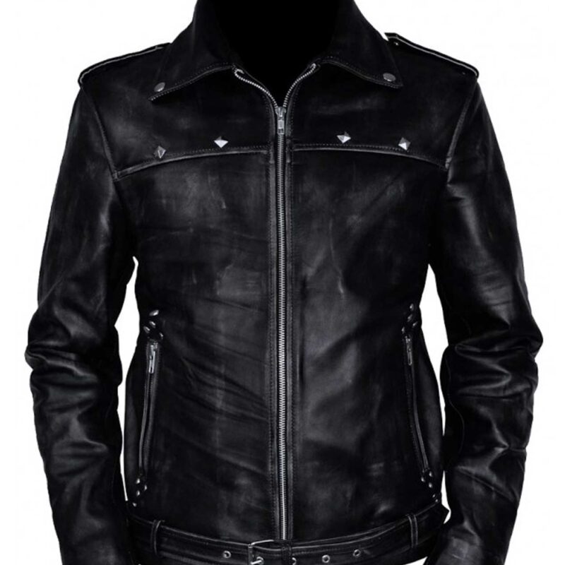 A Long Way Down Aaron Paul Leather Jacket