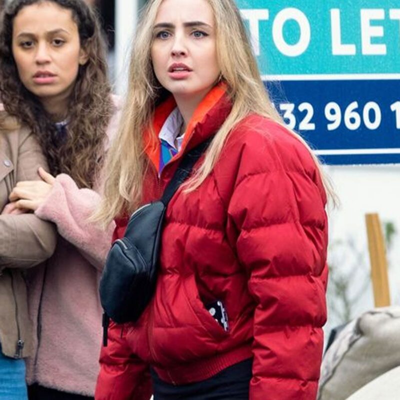 Ackley Bridge S05 Carla Woodcock Puffer Jacket