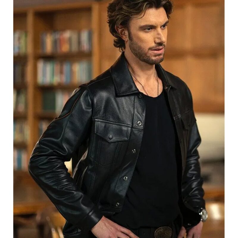 Adam Demos Sex/Life Season 2 Leather Jacket