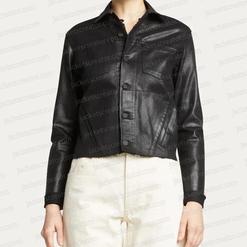 Quantum Leap Caitlin Bassett Leather Jacket