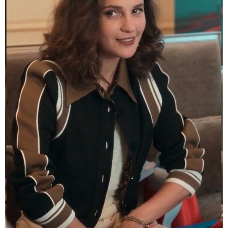 Irma Vep Alicia Vikander Varsity Jacket