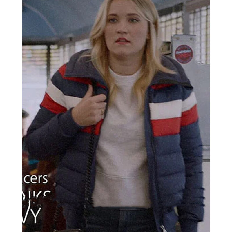 Almost Family Emily Osment Puffer Jacket