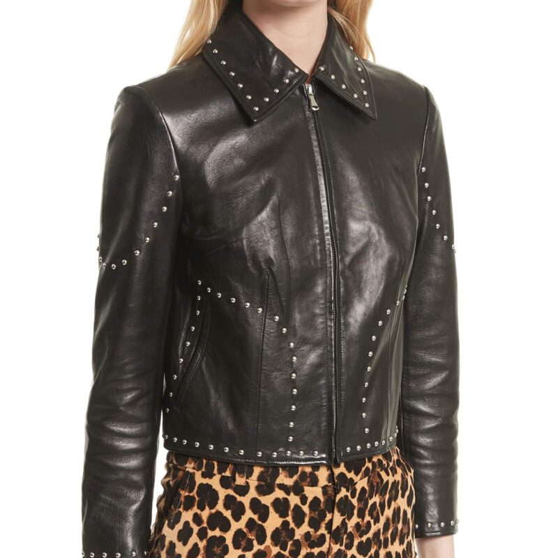 Almost Family Victoria Cartagena Leather Jacket