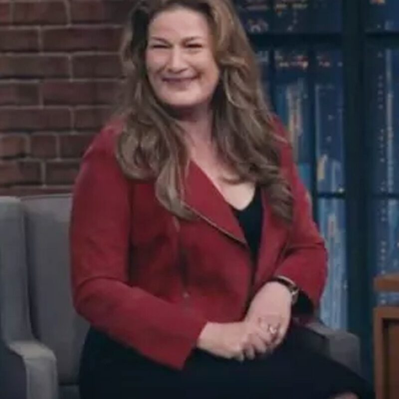 American Auto Ana Gasteyer Suede Jacket