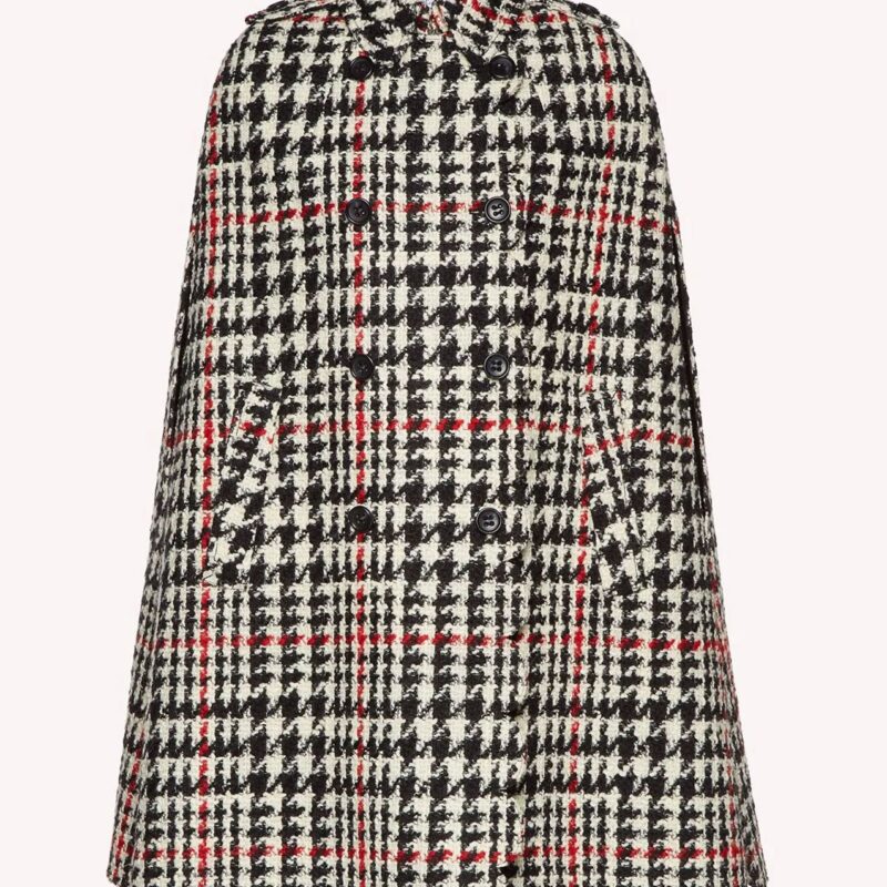 Inventing Anna Julia Garner Houndstooth Coat