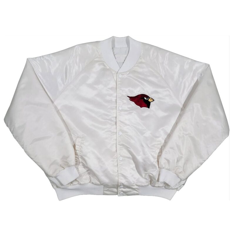 80s Arizona Cardinals White Jacket