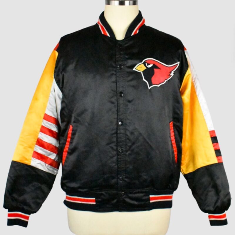 Arizona Cardinals Football Varsity Satin Jacket