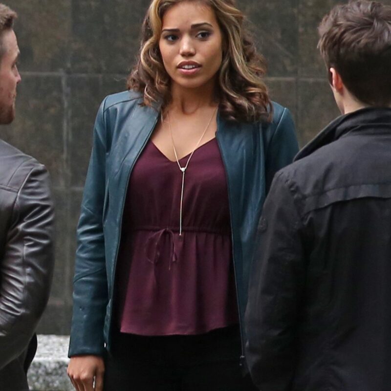 Arrow Season 4 Ciara Renée Leather Jacket