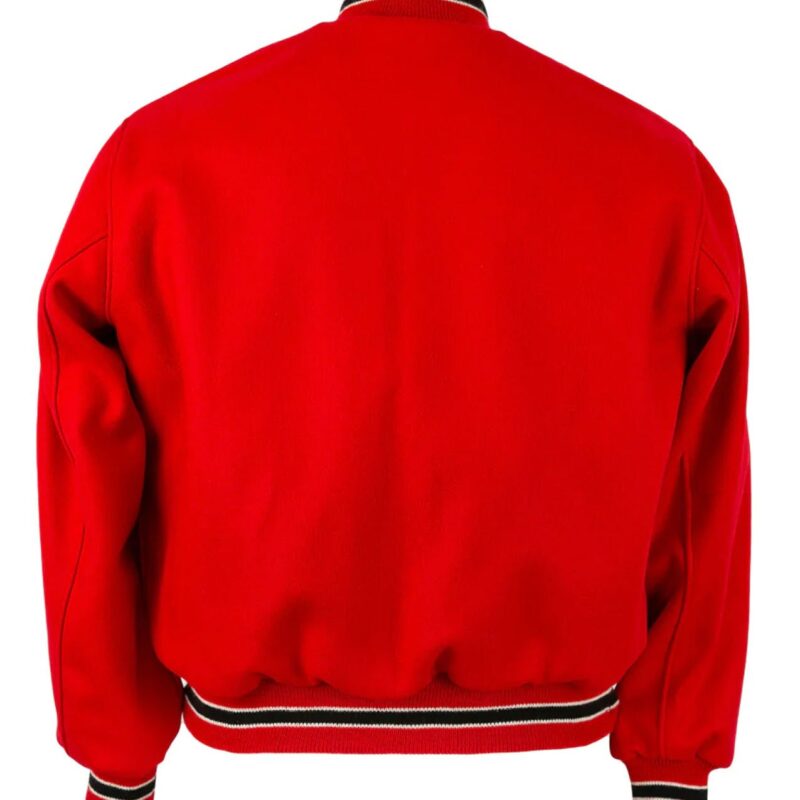 Atlanta Falcons 1967 Red Wool Jacket