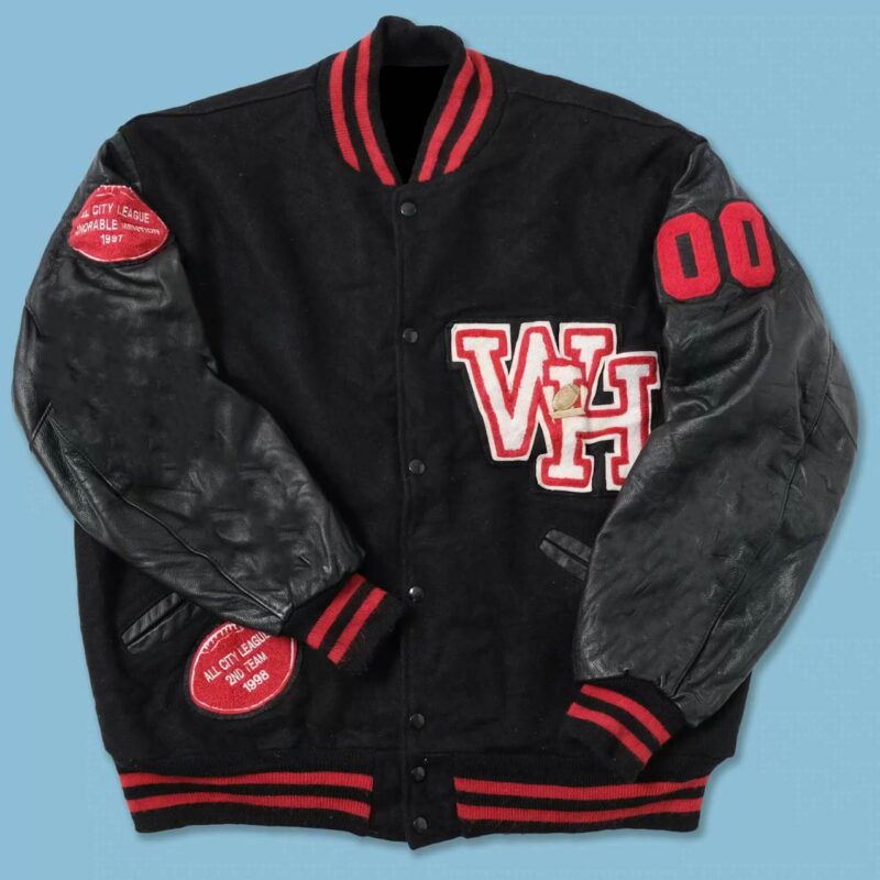 Atlanta Falcons Varsity Black Jacket