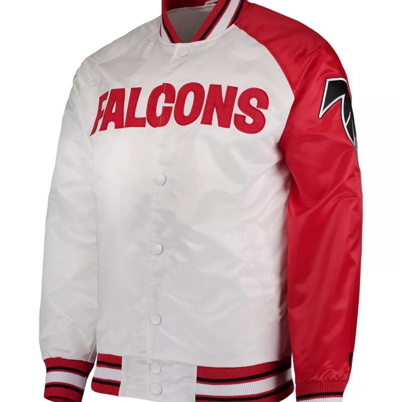 Red/White Atlanta Falcons Start of Season Retro Jacket