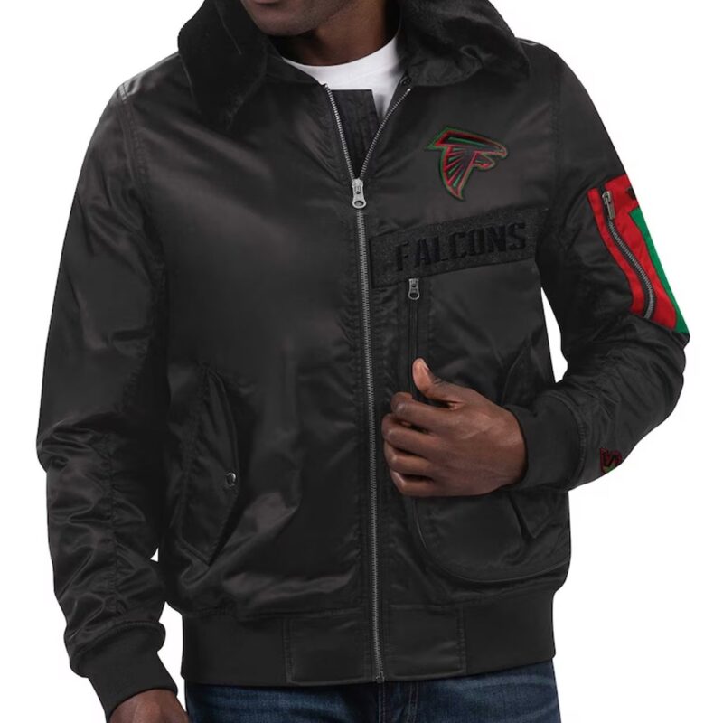 Atlanta Falcons Ty Mopkins Black Jacket