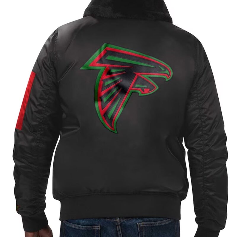 Atlanta Falcons Ty Mopkins Black Jacket