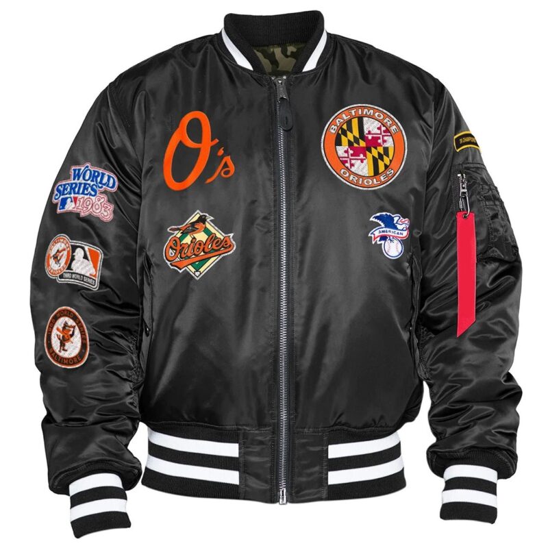 Baltimore Orioles Bomber MA-1 Jacket