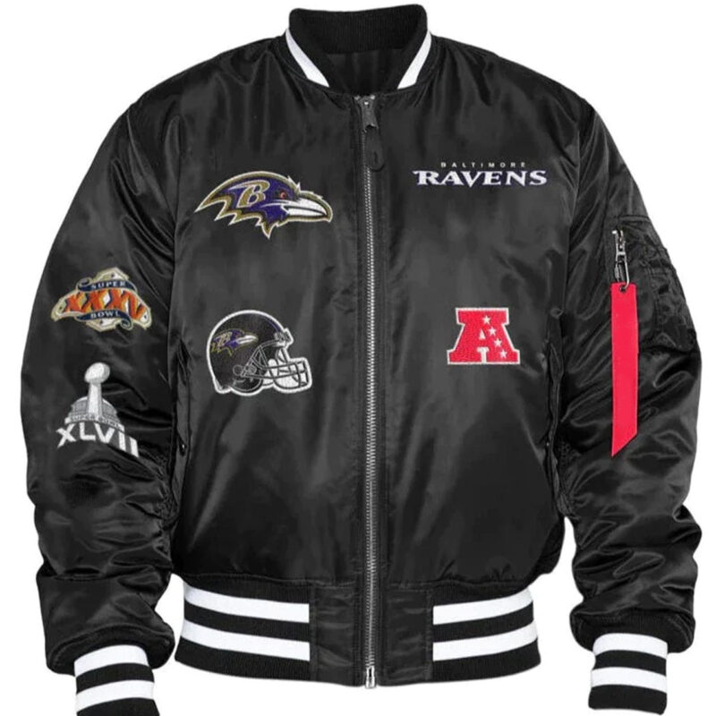 MA-1 Baltimore Ravens Bomber Jacket