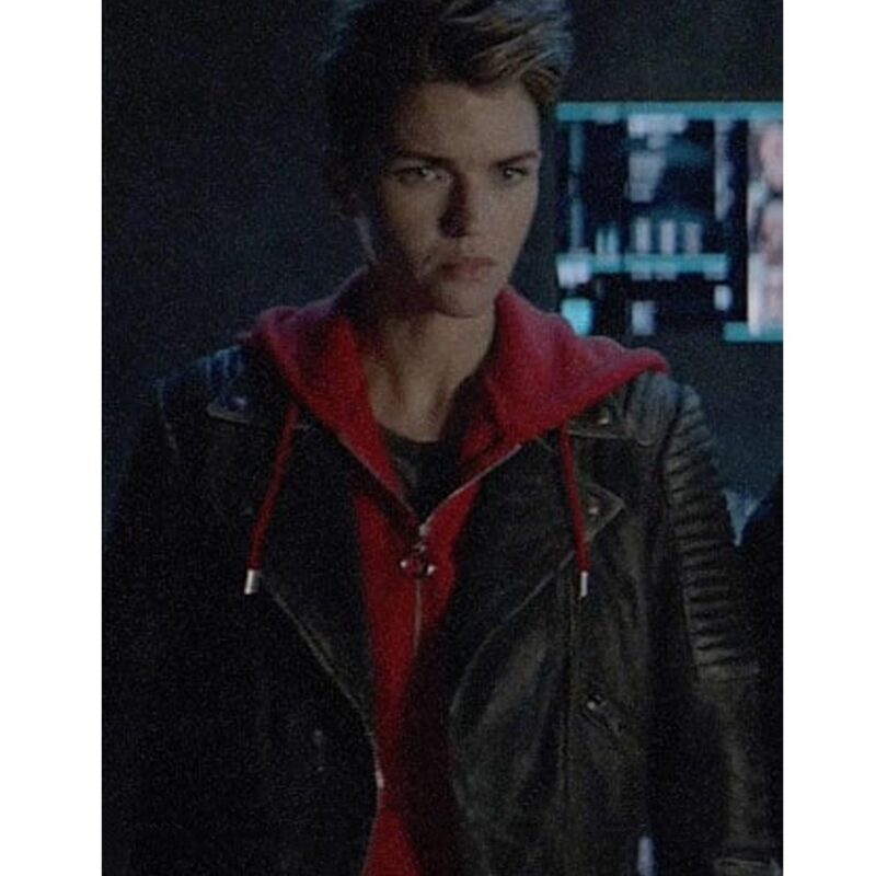 Batwoman Ruby Rose Leather Biker Jacket