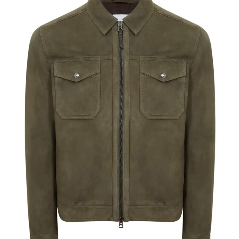 Manifest Josh Dallas Suede Green Jacket