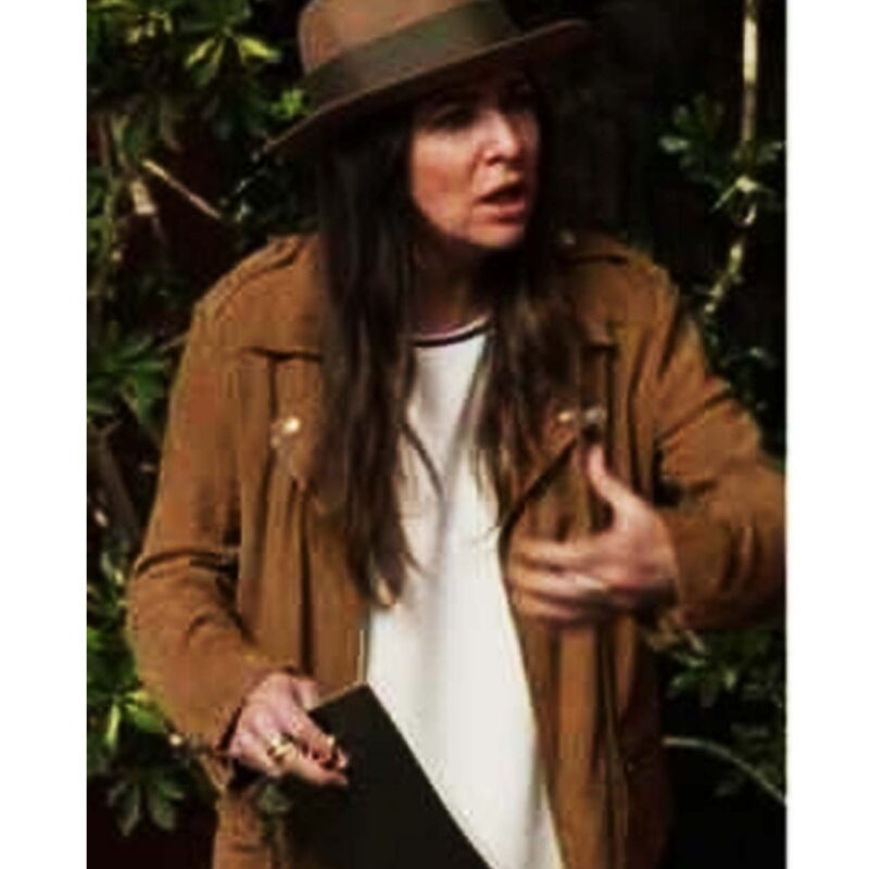 Better Things S05 Pamela Adlon Suede Jacket