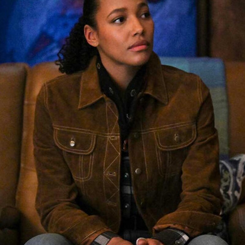 Big Sky Kylie Bunbury Suede Jacket