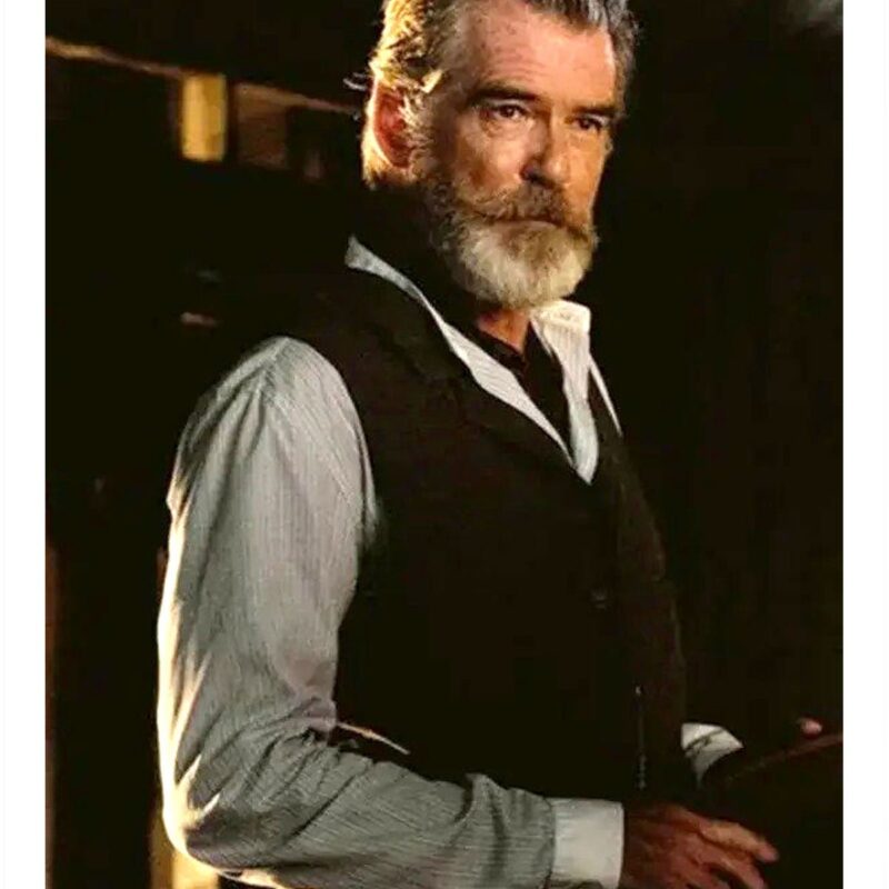 Pierce Brosnan Black Adam Vest