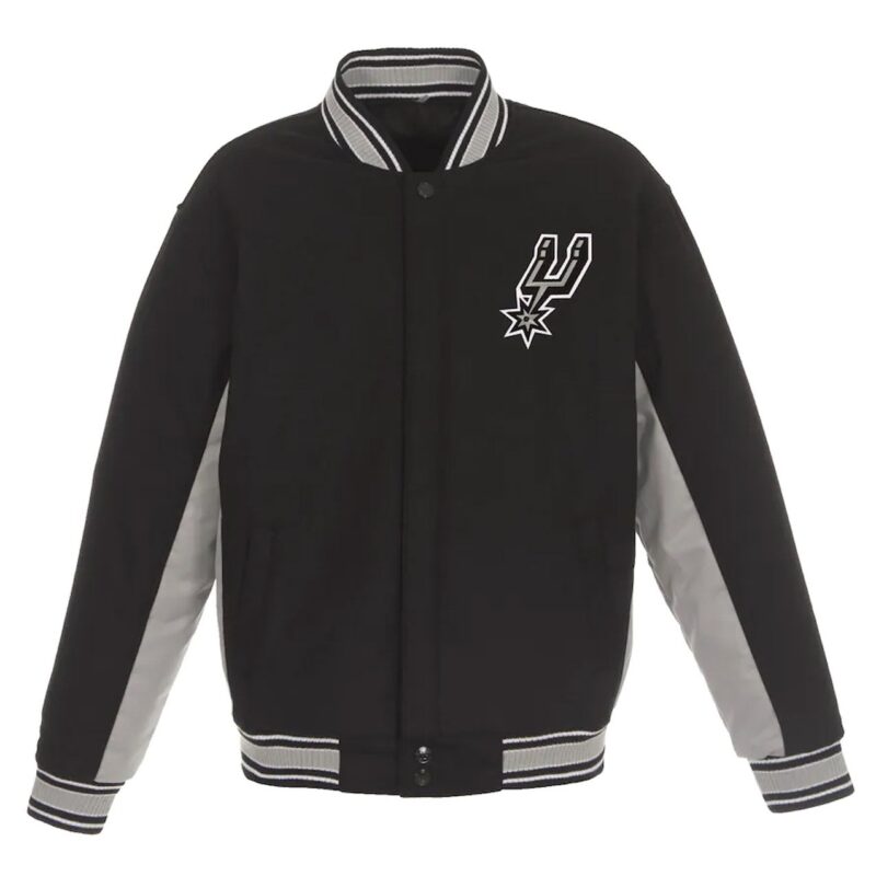 Black/Gray San Antonio Spurs Jacket