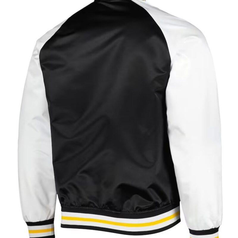 Black/White Pittsburgh Penguins Prime Time Jacket