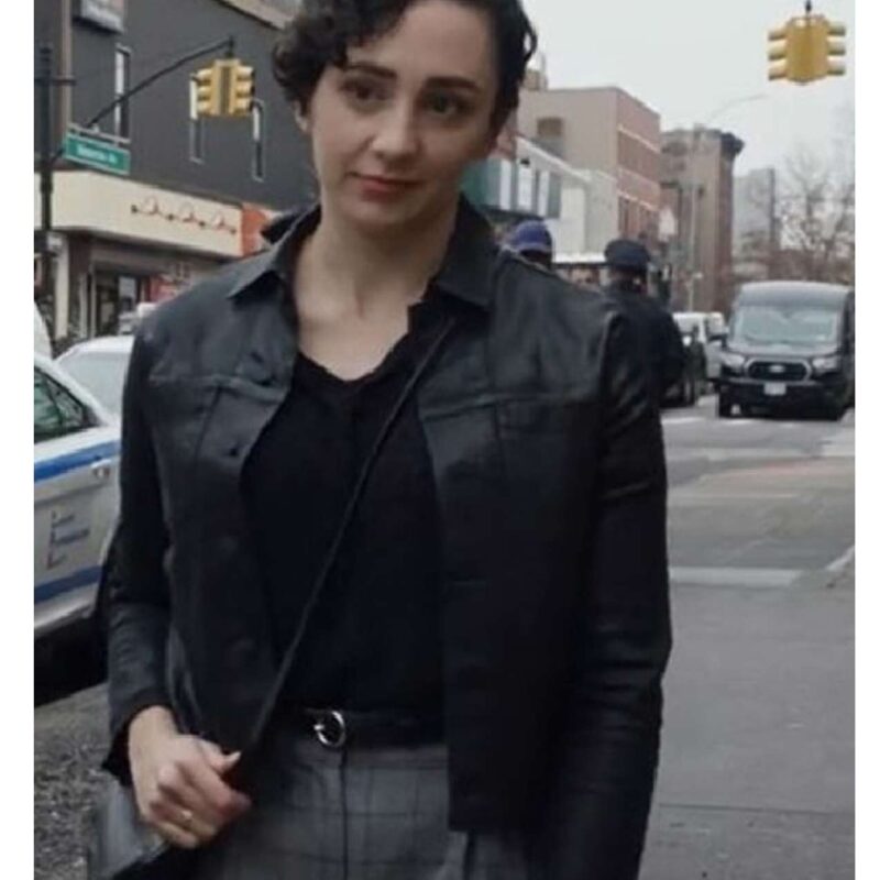 Blue Bloods S13 Lauren Patten Leather Jacket