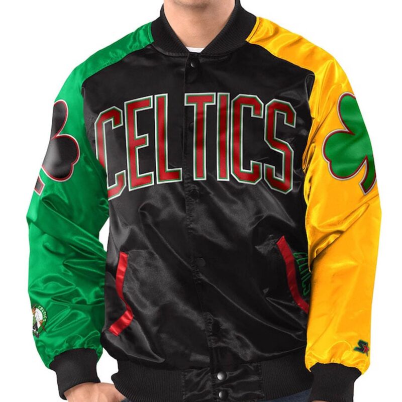 Ty Mopkins Boston Celtics Satin Jacket