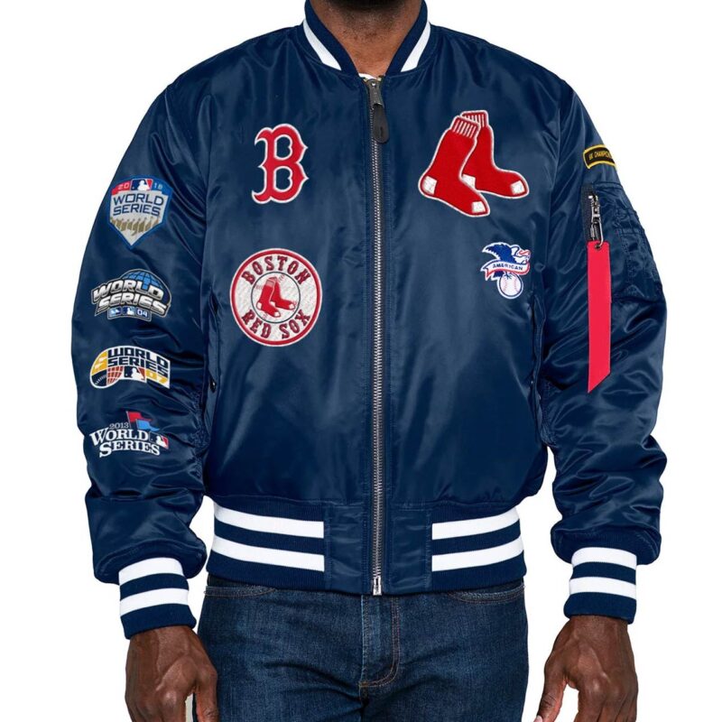 Boston Red Sox Bomber MA-1 Jacket