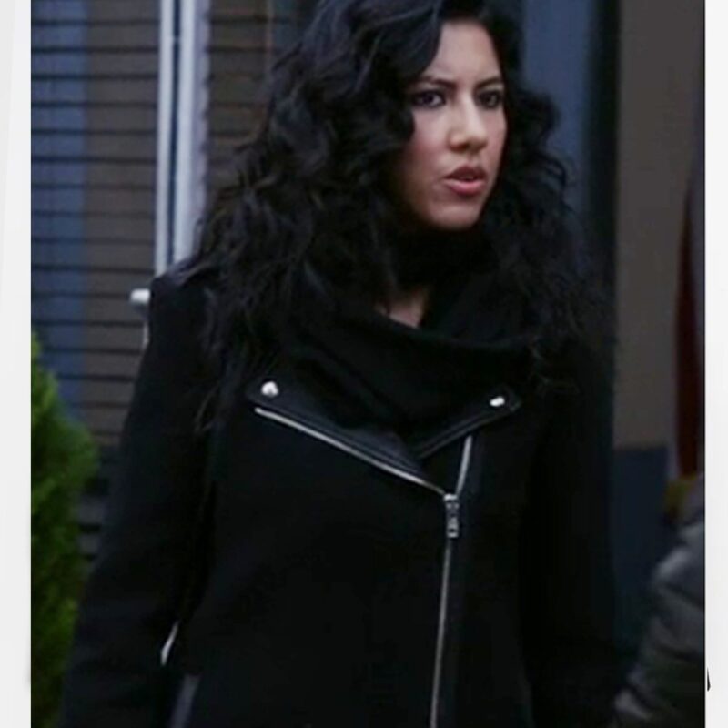 Brooklyn Nine Nine Stephanie Beatriz Black Suede Jacket