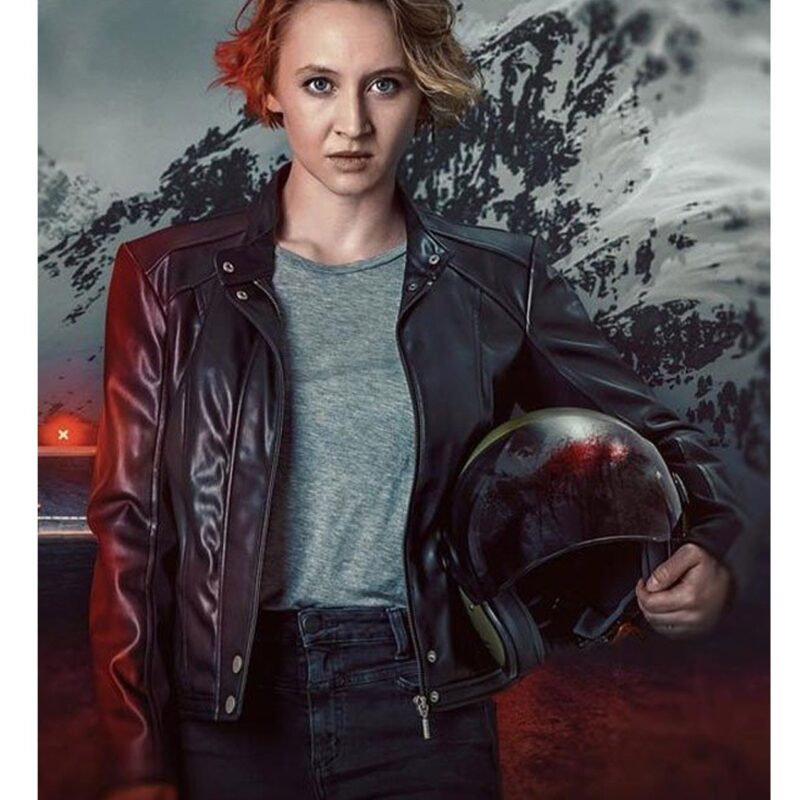 Anna Maria Mühe Woman of The Dead Leather Jacket