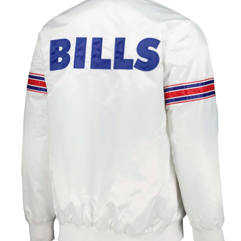 Buffalo Bills The Power Forward White Jacket