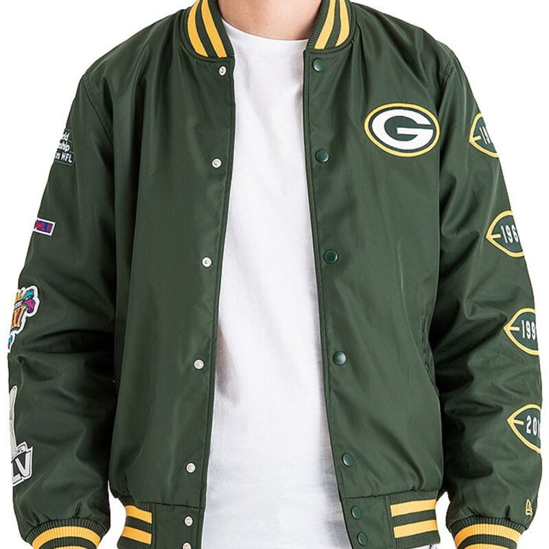 Green Bay Packers Champs Patches Jacket