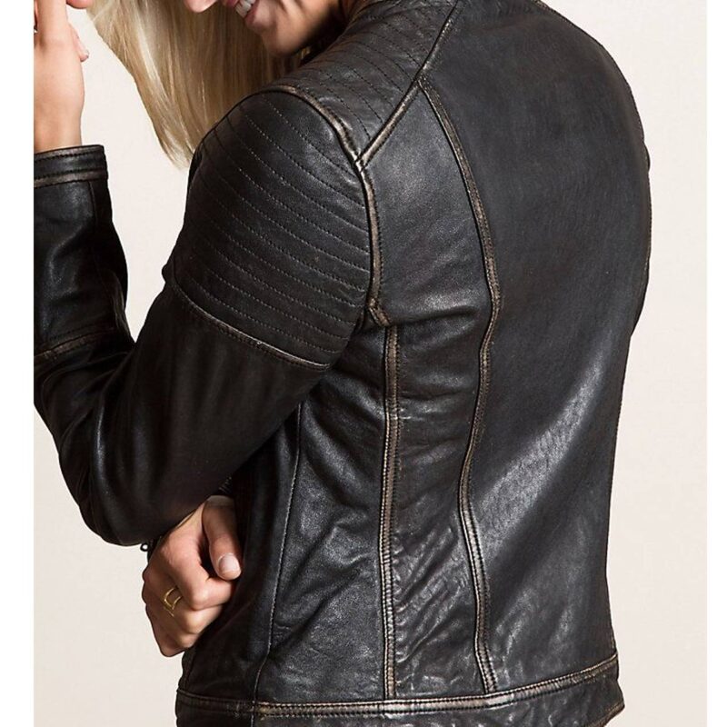 Chelsea Lambskin Motorcycle Leather Jacket