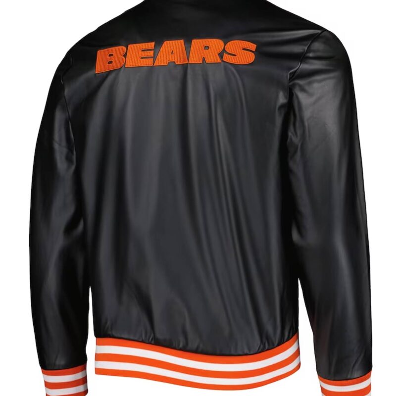 Chicago Bears Metallic Black Jacket