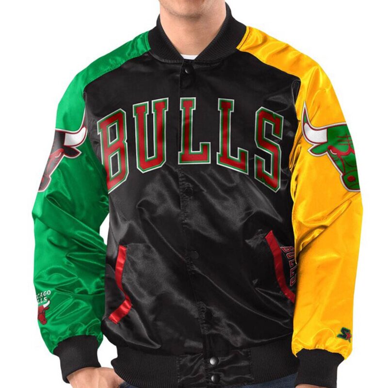 Ty Mopkins Chicago Bulls Satin Jacket