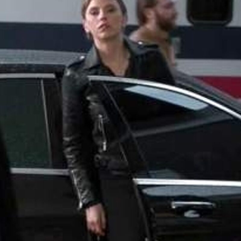 Chicago Med S07 Riley Voelkel Leather Jacket