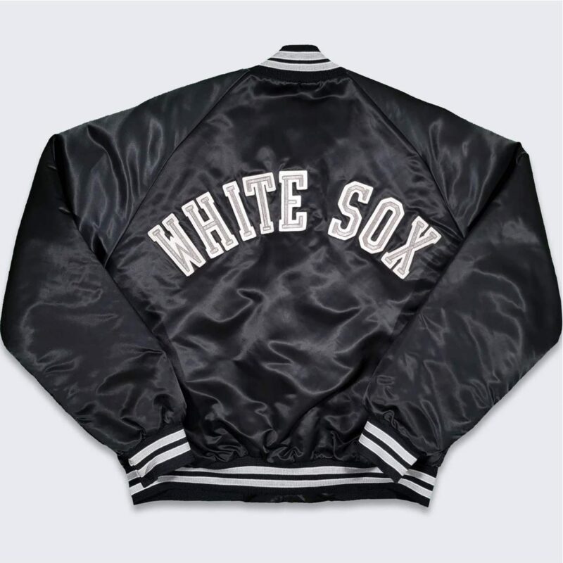 Chicago White Sox 80’s Black Bomber Jacket