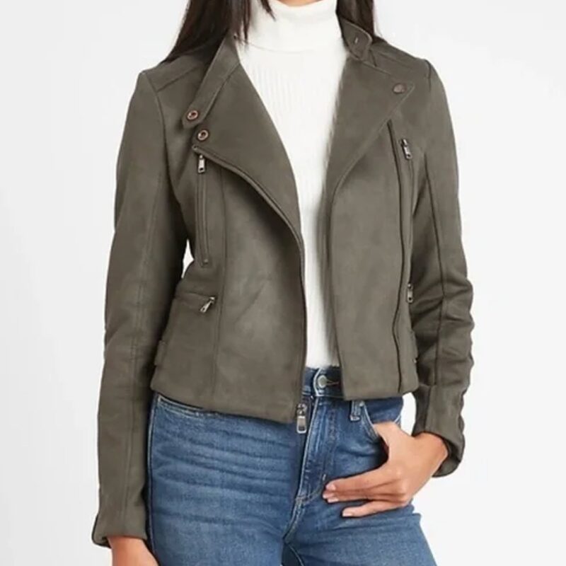 The Young and The Restless Elizabeth Hendrickson Suede Jacket