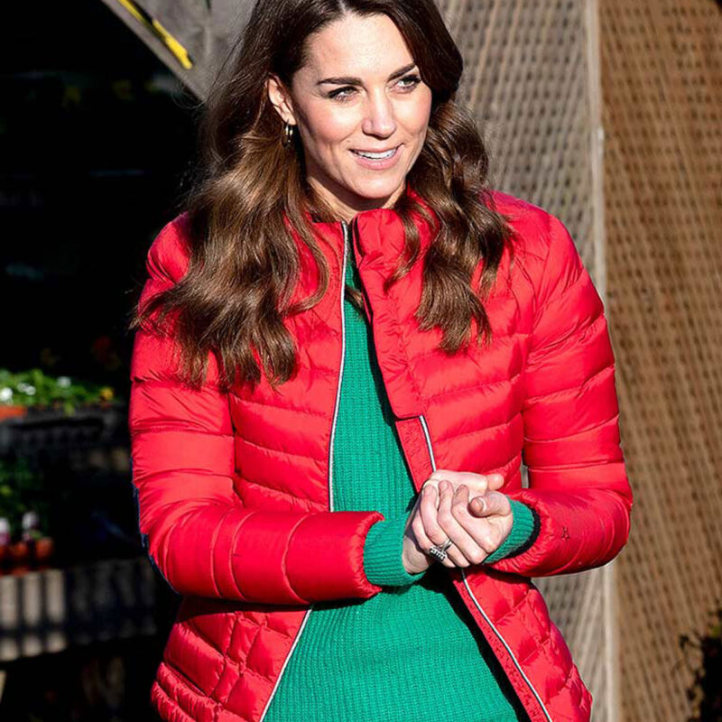 Kate Middleton Christmas Puffer Jacket