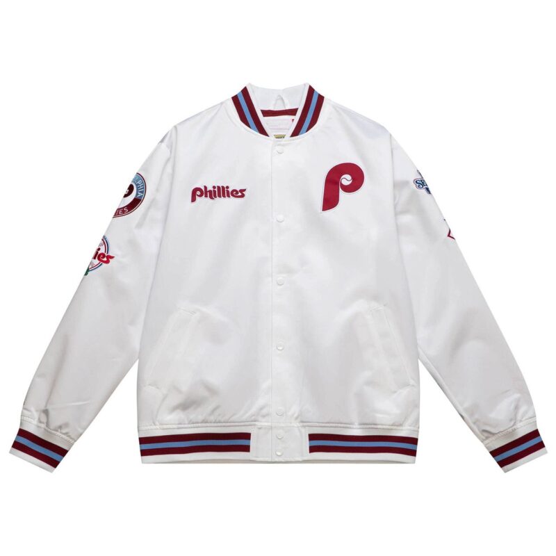 Philadelphia Phillies City Collection Lightweight Satin Jacket