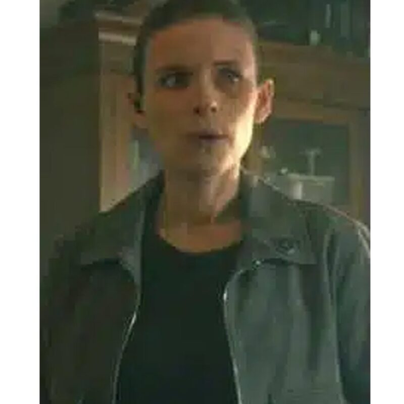 Class of 09 Kate Mara Gray Suede Jacket