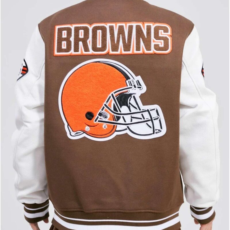 Cleveland Browns Mash Up Varsity Jacket