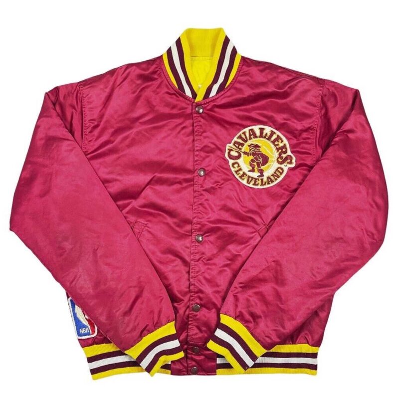 80’s Cleveland Cavaliers Burgundy Jacket