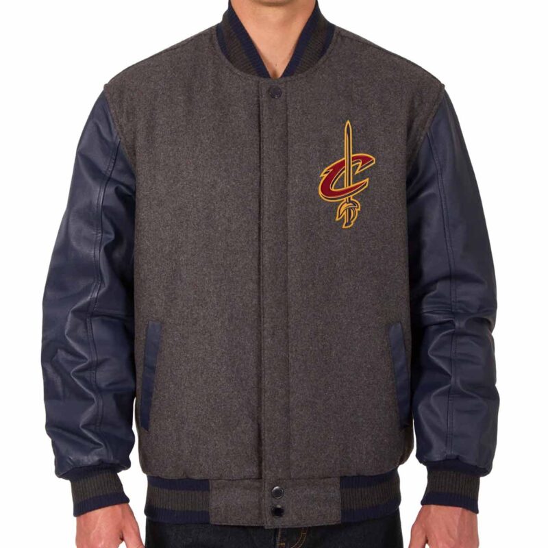 Cleveland Cavaliers Varsity Charcoal Jacket