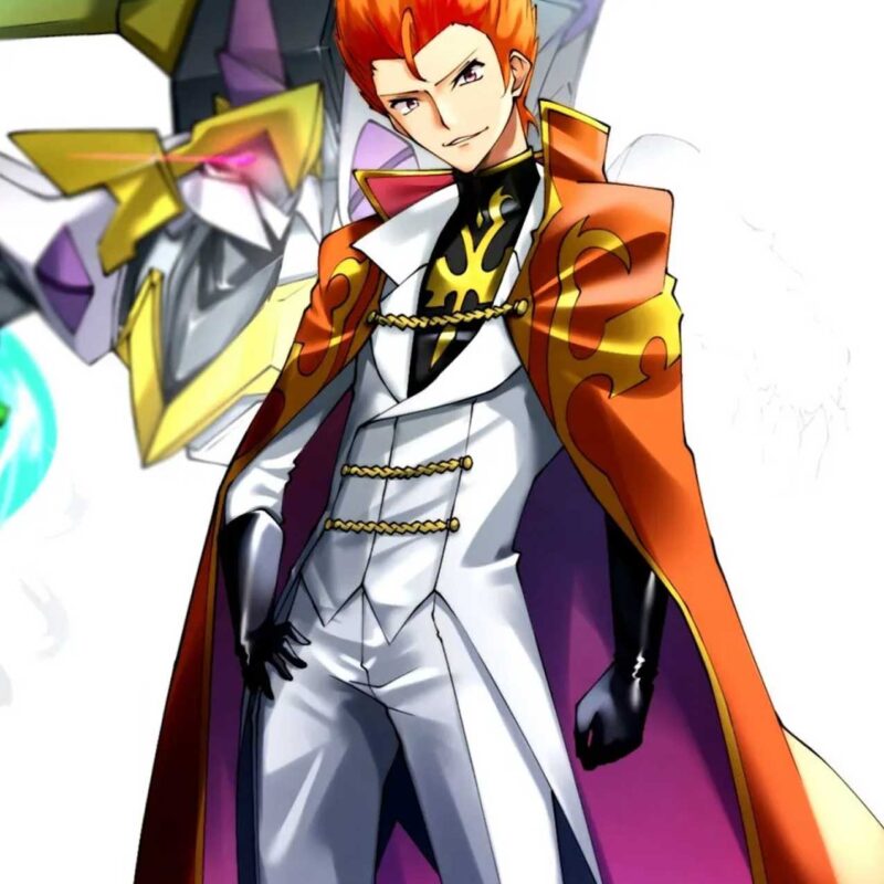 Luciano Bradley Code Geass Cape